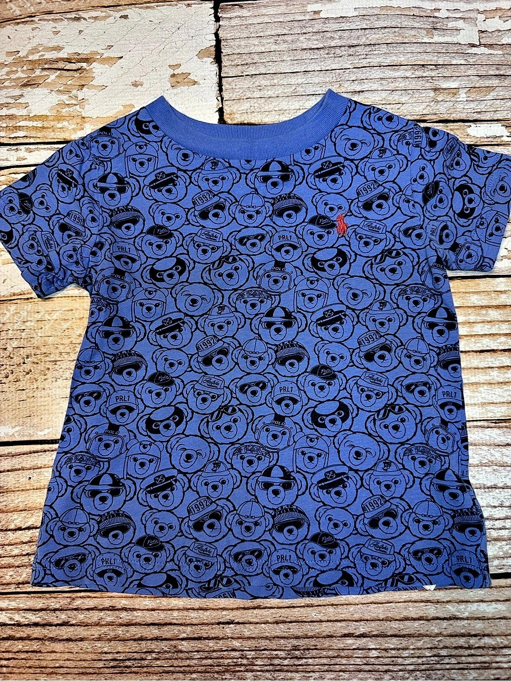 Polo Ralph Lauren Polo Bear All-Over Print T-Shirt Boys 2T